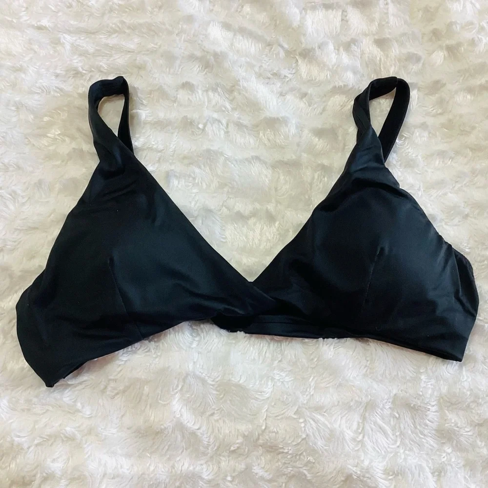 NEW Andie Swim The Belmar Top in Black S - Picture 4 of 8